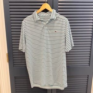 Vineyards Vines Performance Collard Shirt Mens Medium.